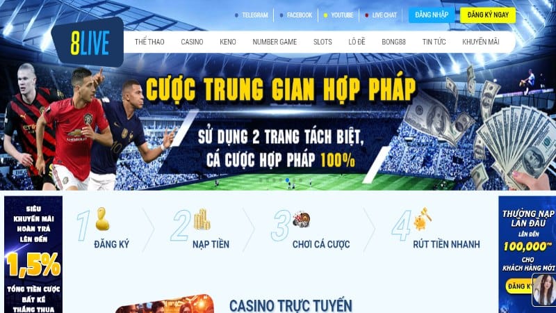 Giới thiệu các thông tin chung về nhà cái