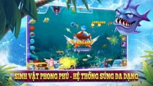 Bắn cá đổi thưởng 3D có lối chơi vô cùng đơn giản