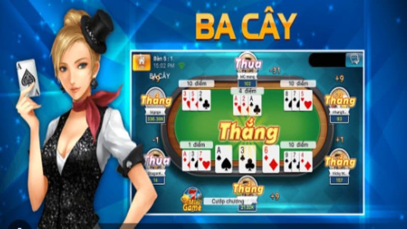 Thuật ngữ sử dụng trong game bài 3 cây online