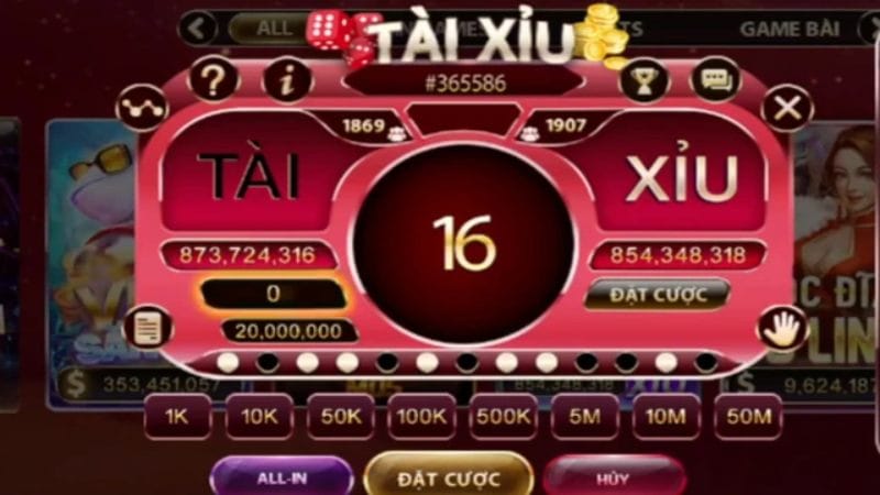 Luật chơi tài xỉu được nhiều bet thủ quan tâm