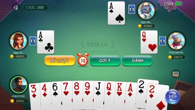 Bí quyết chơi tiến lên theo kiểu miền Nam thắng lớn